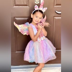 Unicorn kids costume